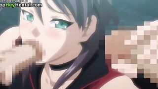 Wonderful busty babe hot creampie