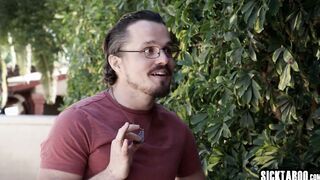 Creepy neighbor spied hot big ass MILF