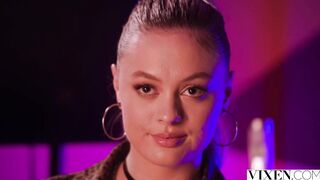 VIXEN Virgin looking babe Amber seduces her friend's dad