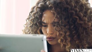 VIXEN Perfect slim Cecilia Lion seduces her playboy boss