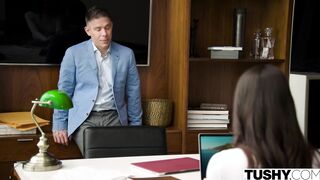 TUSHY Anal-enjoying college school girl seduces her teacher