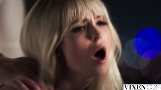 VIXEN Incredible Blonde loves helping her boss any way she can