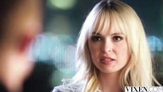VIXEN Incredible Blonde loves helping her boss any way she can
