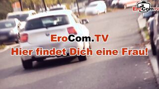 German blonde Bimbo meet and banged Outdoor Parking Berlin