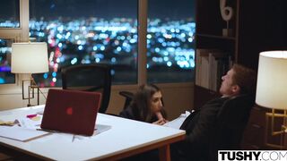 TUSHY Gianna Dior gets the gaping of a lifetime two
