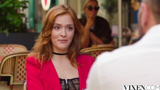 VIXEN Jia Lissa has insane three-way with Sonya into Paris