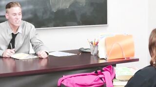 latina high school teen fucked by teacher while in detention