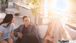 TUSHY Influence Elsa is back for an anal encore with Emily two