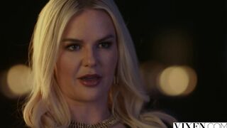 VIXEN Curvy Blonde Vic makes an gives Oliver can't resist