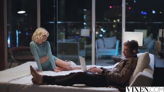 VIXEN Super Slender Blonde always gets want she wants