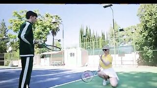 Stepmom Serving Balls
