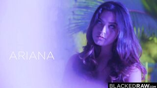 BLACKEDRAW 2 European hotties compete for bbc at a party