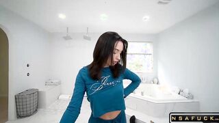 Caught the Plumber Staring at my Pussy