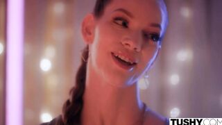 TUSHY Anal-enjoys slender performer Erin seduces married man