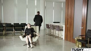 TUSHY Shy Avery seduces & has anal with her longtime crush two