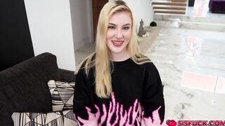 Allen fingers Indie's pink pussy