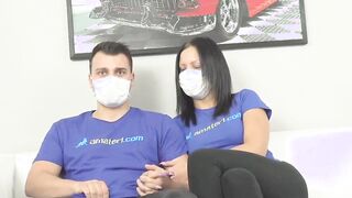 the horny couple is not afraid of coronavirus