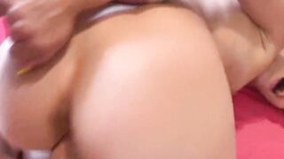 teen step-sister gets wet when she vapes