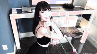 goth gets in black holed