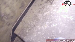 18yo german teen slut picked up in public park and fuck