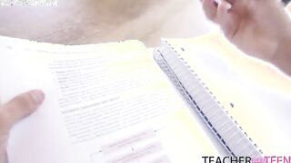 School teacher mom encourages son to study HARDER