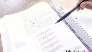 School teacher mom encourages son to study HARDER