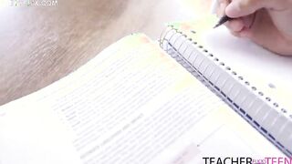 School teacher mom encourages son to study HARDER