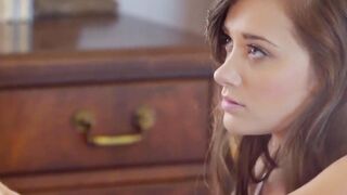 sexy brunette twerkin on dick