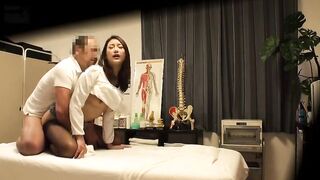Japanese Massage Hot Secretary Fucked By Masseur