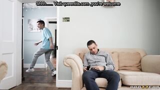 Hot nurse cheating while her husband sleeping