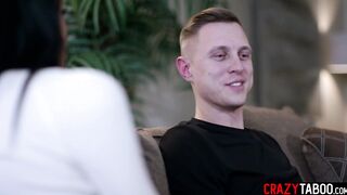 Reagan Foxx fucks big cock 21 yo stepson
