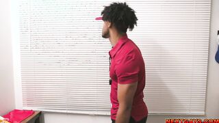 Tony in the locker room fucks with Cameron