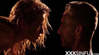 Sinful couple fucks with some raw anal in pitch dark