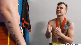 Things get heated between Kane Fox and Scott