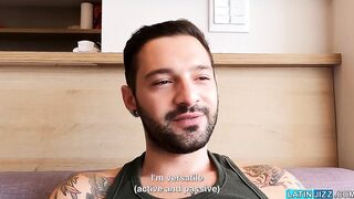 Dude gets DOUBLE ANAL fucked!