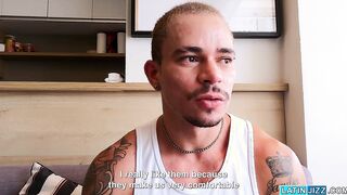 Dude gets DOUBLE ANAL fucked!