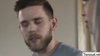 Blonde dude analed friends TS girlfriend