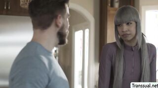 Blonde dude analed friends TS girlfriend