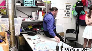 Reverends stepdaughter caught stealing