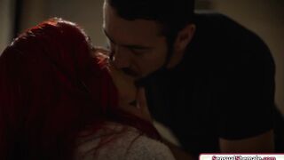 Stepson barebacks shemale stepmom Foxxy