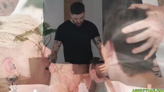 Chris fucks Harley Xavier and Adam Awbride