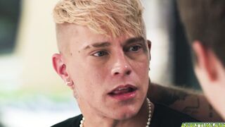 Chris fucks Harley Xavier and Adam Awbride