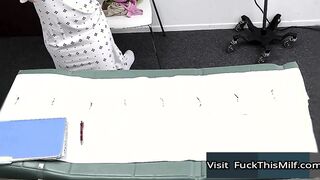Busty Patient Gets Fertility Test In The Doctors Office