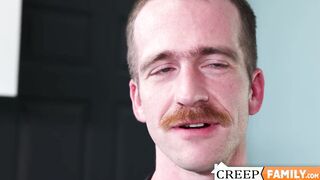 Young stud rimmed his stepdad and fucked him bareback