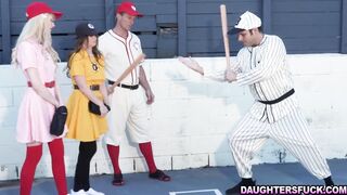 Baseball Foursome with Cecelia Taylor  and Mazy Myers
