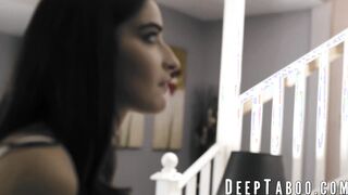 Stepdaughter spanked by stud and rides his big dick wildly