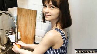 Hot and Intense Sex in the Kitchen with