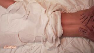 Real Home Massage With Shaking Orgasm And Huge Creampie