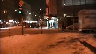 Cutie cougar shaves her cunt then fucks it with a