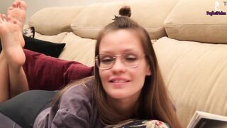 Classmate Gently Massages And Licks Snatch Sensually